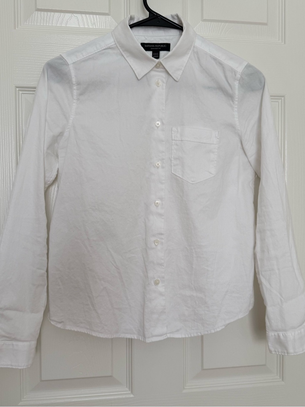Banana Republic Kids Classic White Button-Down Shirt